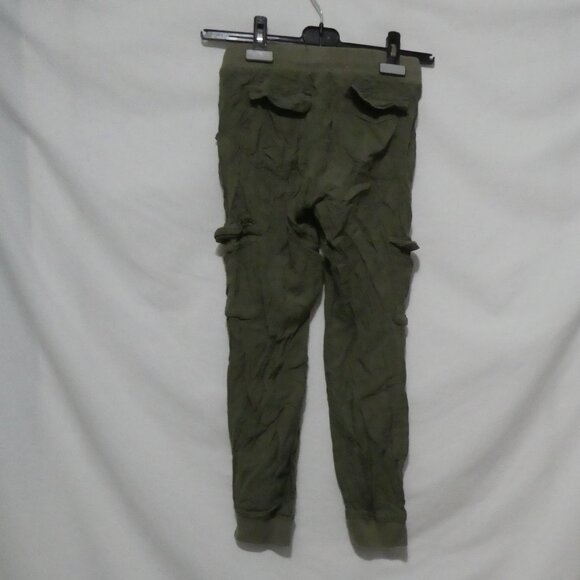 JOGGER | small | Olive Green Cargo Joggers | GUC - Picture 2 of 16